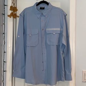 Shimano Men’s lightweight button down shirt.